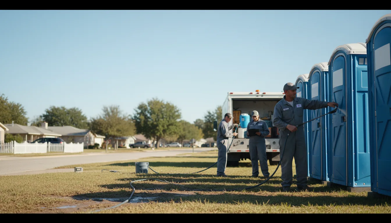 Long-Term Portable Toilet Rental in East Canton, OH near me